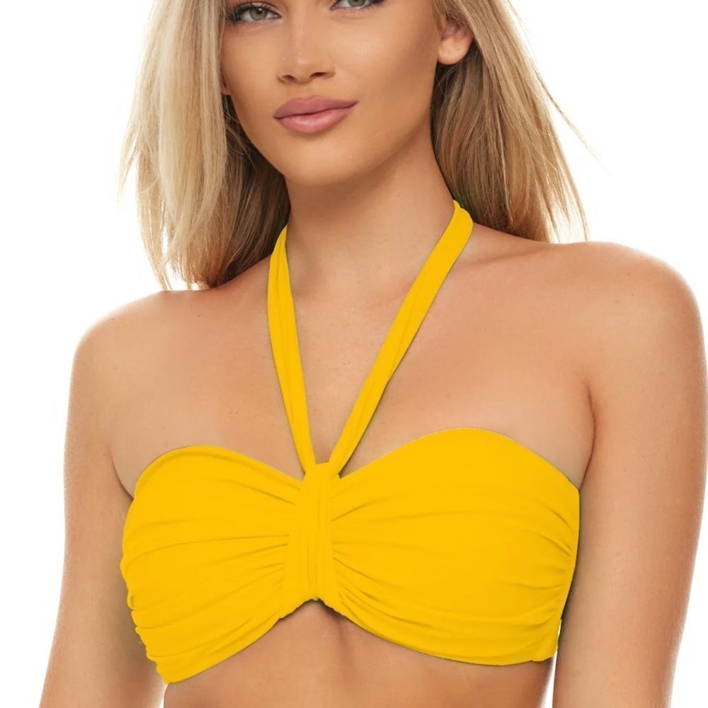 H2OH Colours swimsuit ultimate bandeau yellow - brand new 
Bought at beach!